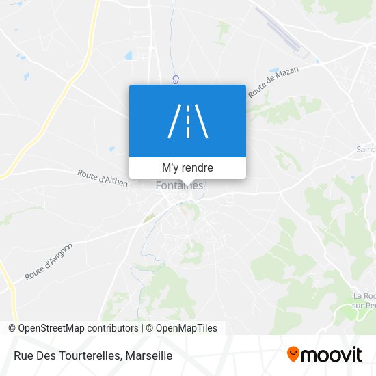 Rue Des Tourterelles plan