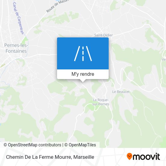 Chemin De La Ferme Mourre plan
