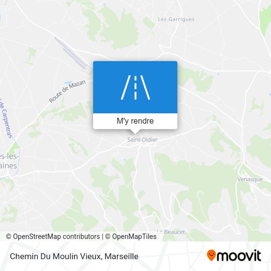 Chemin Du Moulin Vieux plan