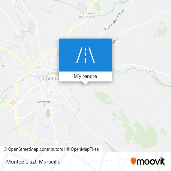 Montée Liszt plan
