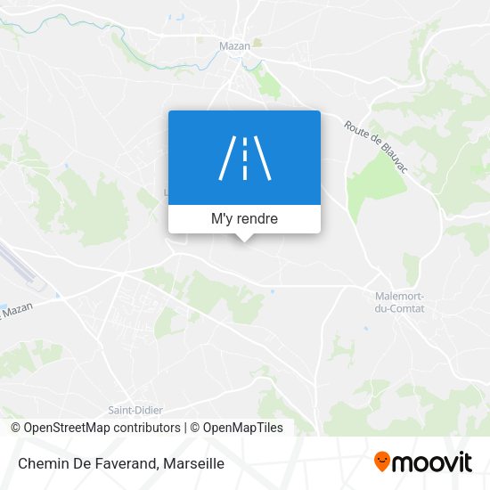 Chemin De Faverand plan