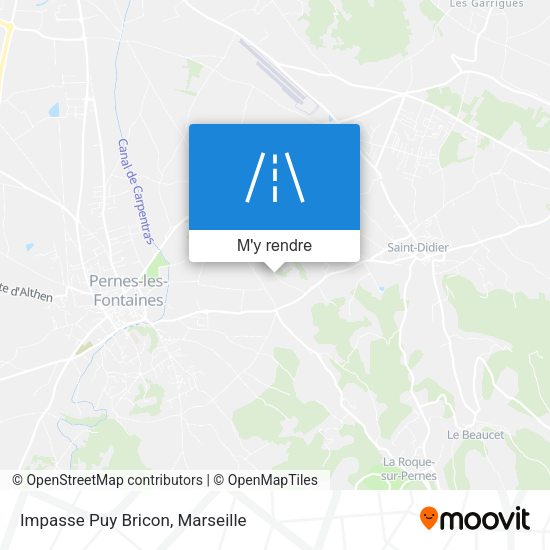Impasse Puy Bricon plan