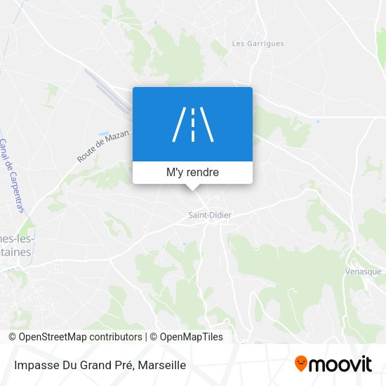 Impasse Du Grand Pré plan