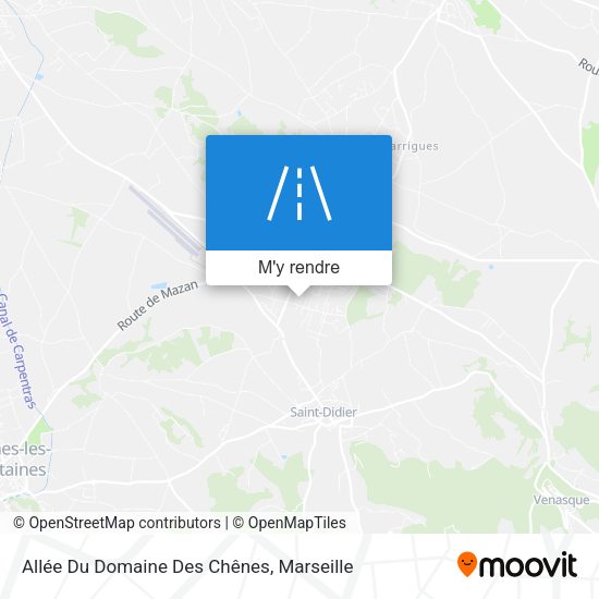 Allée Du Domaine Des Chênes plan