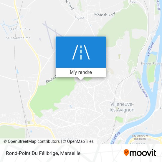 Rond-Point Du Félibrige plan