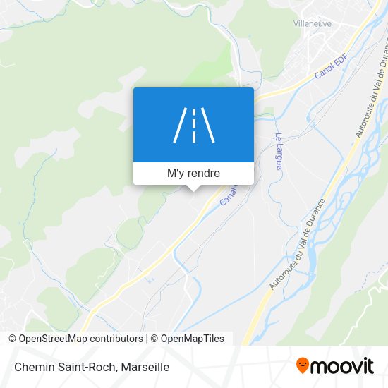 Chemin Saint-Roch plan