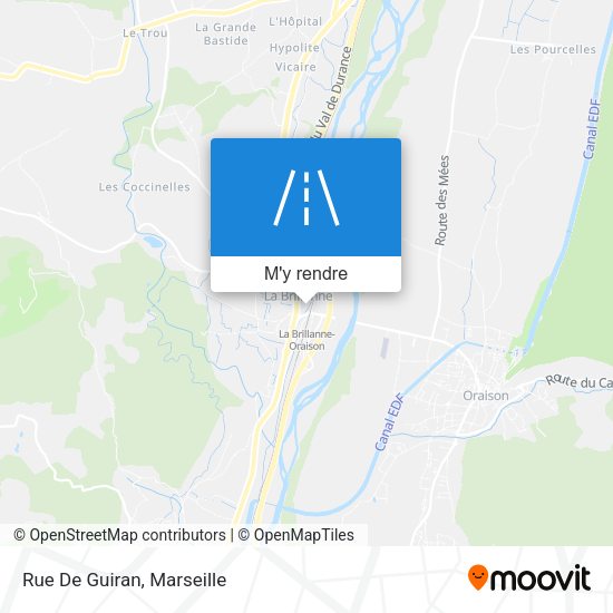 Rue De Guiran plan