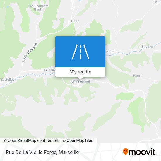 Rue De La Vieille Forge plan