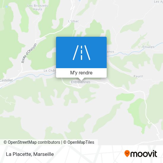 La Placette plan