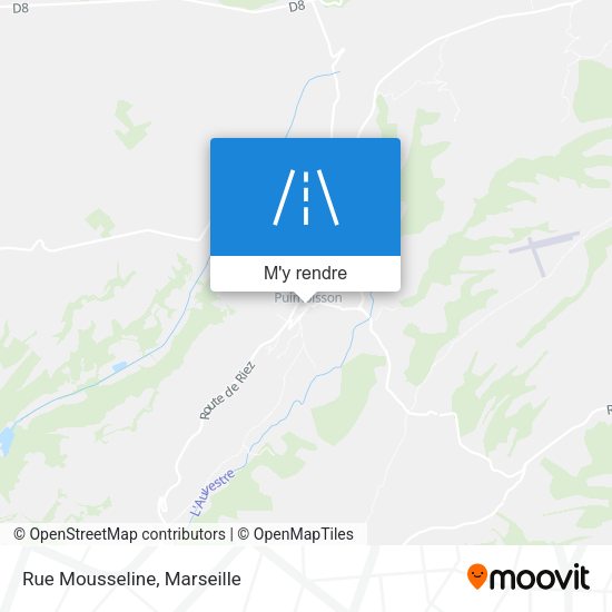 Rue Mousseline plan