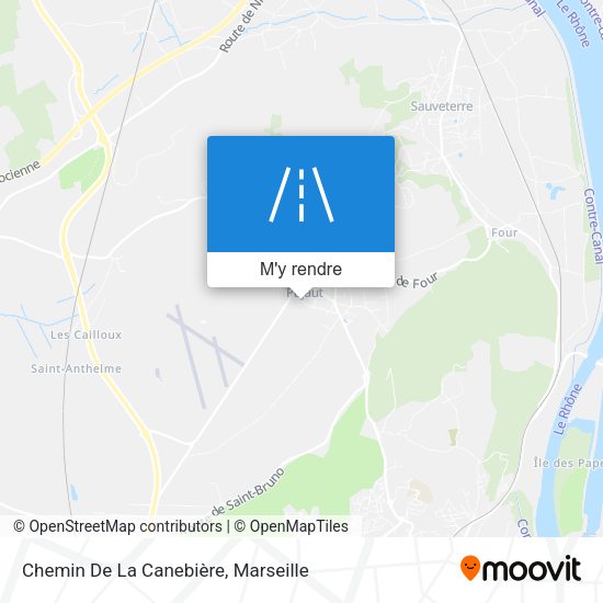 Chemin De La Canebière plan