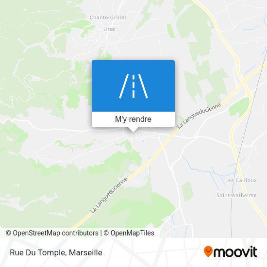 Rue Du Tomple plan