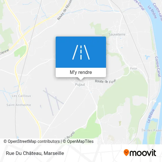 Rue Du Château plan