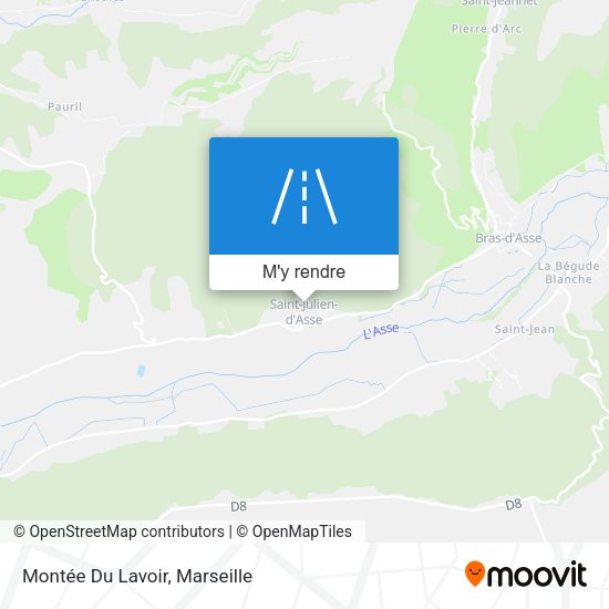 Montée Du Lavoir plan