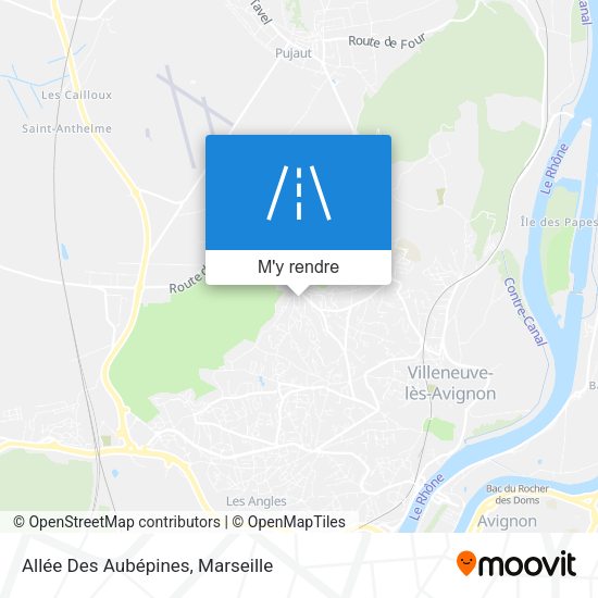 Allée Des Aubépines plan