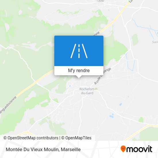 Montée Du Vieux Moulin plan
