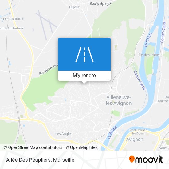 Allée Des Peupliers plan