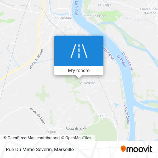 Rue Du Mime Séverin plan