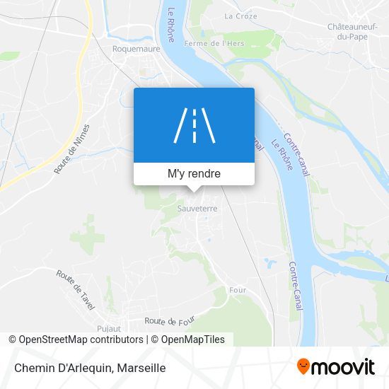 Chemin D'Arlequin plan