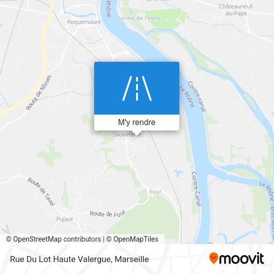 Rue Du Lot Haute Valergue plan
