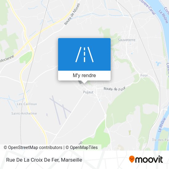 Rue De La Croix De Fer plan
