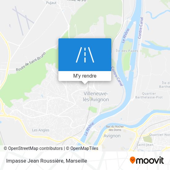 Impasse Jean Roussière plan