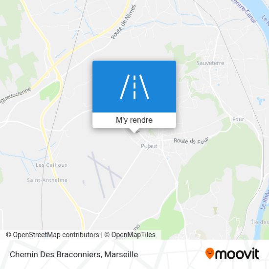 Chemin Des Braconniers plan