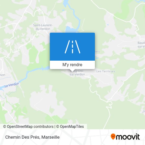 Chemin Des Prés plan