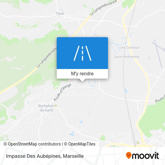 Impasse Des Aubépines plan