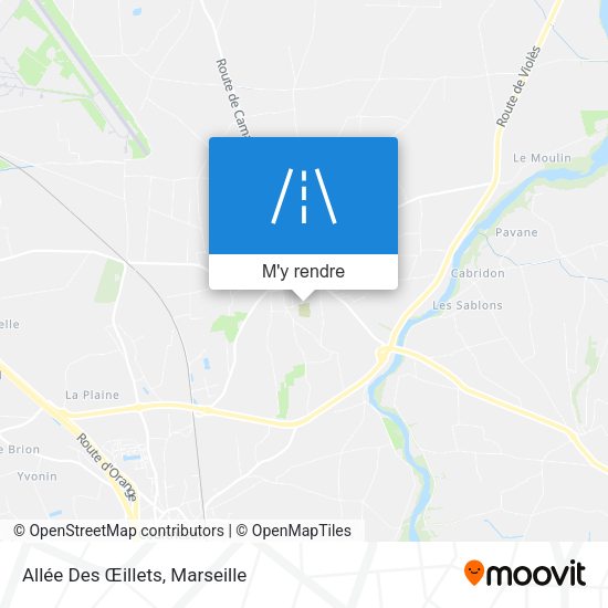 Allée Des Œillets plan