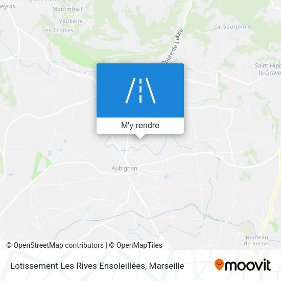 Lotissement Les Rives Ensoleillées plan