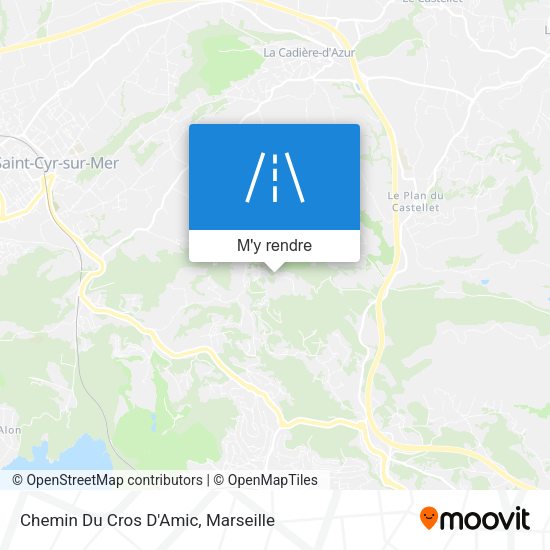 Chemin Du Cros D'Amic plan