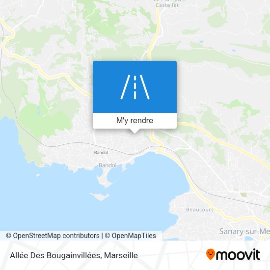 Allée Des Bougainvillées plan