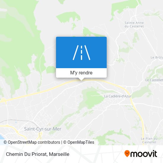 Chemin Du Priorat plan