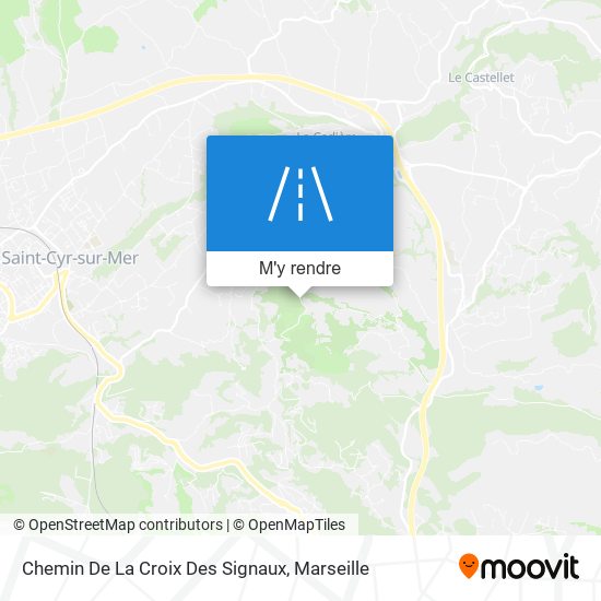 Chemin De La Croix Des Signaux plan