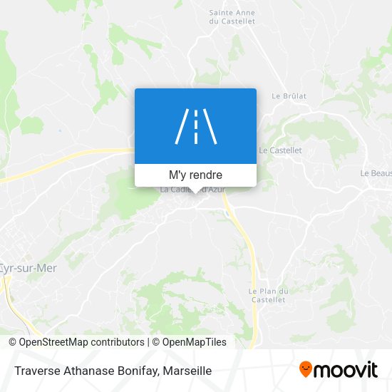 Traverse Athanase Bonifay plan