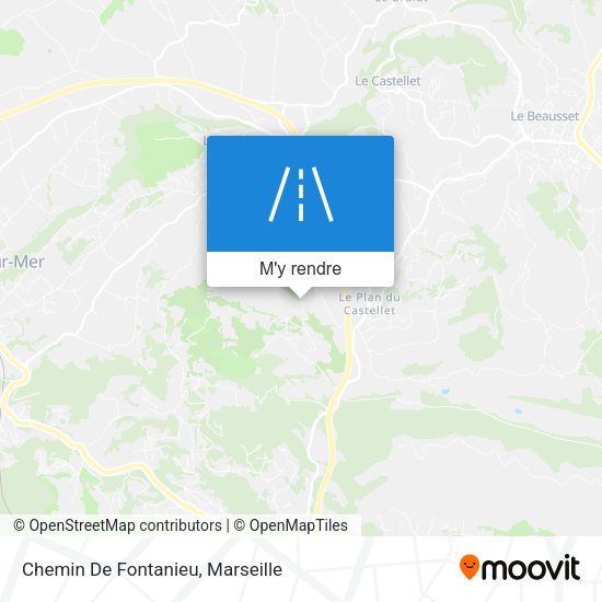 Chemin De Fontanieu plan