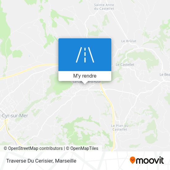 Traverse Du Cerisier plan