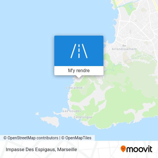 Impasse Des Espigaus plan