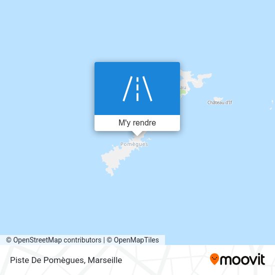 Piste De Pomègues plan