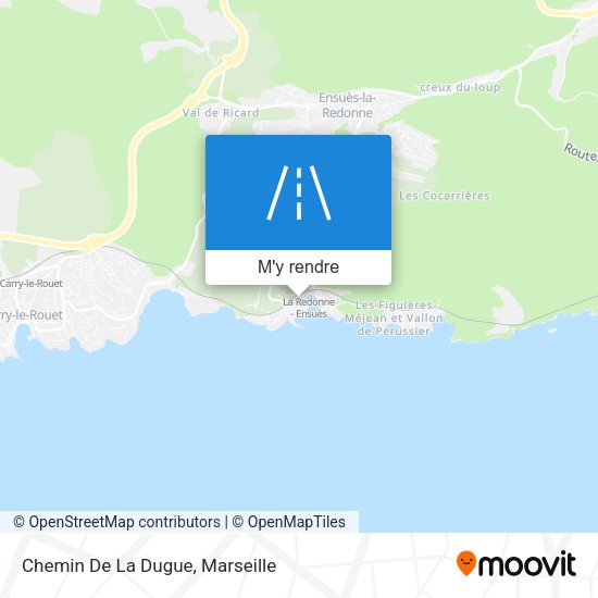 Chemin De La Dugue plan