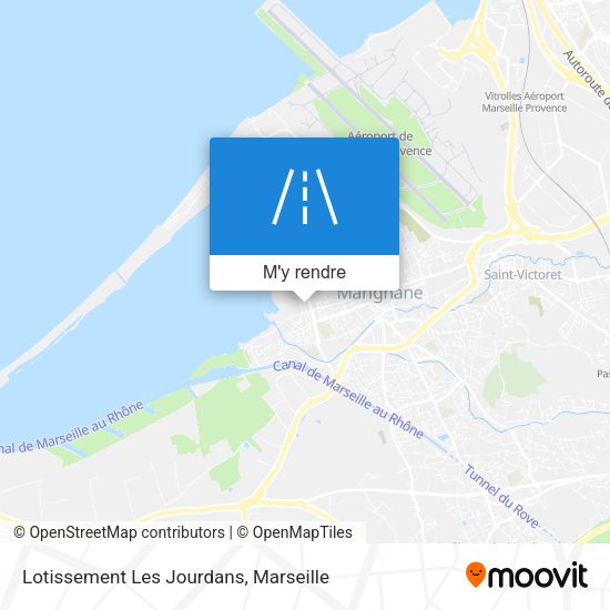Lotissement Les Jourdans plan