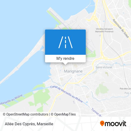 Allée Des Cyprès plan