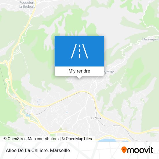 Allée De La Chilière plan