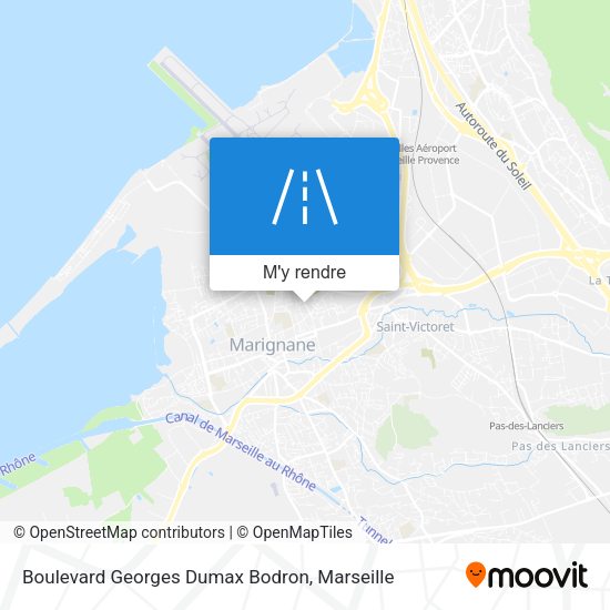 Boulevard Georges Dumax Bodron plan