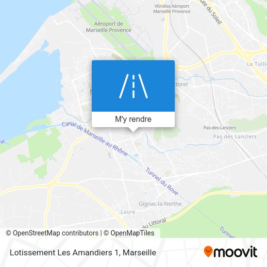 Lotissement Les Amandiers 1 plan