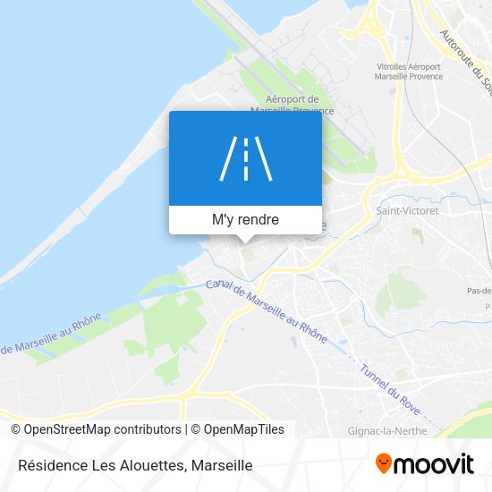 Résidence Les Alouettes plan