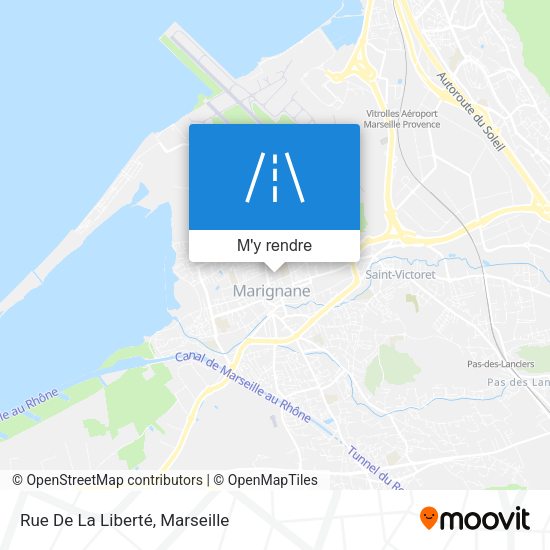 Rue De La Liberté plan
