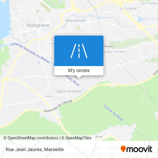 Rue Jean Jaurès plan