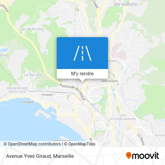 Avenue Yves Giraud plan